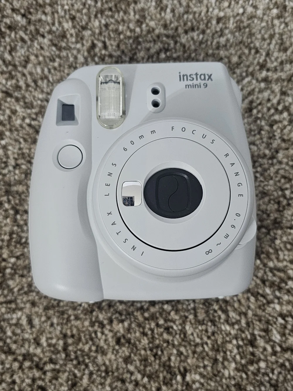 Instax Pink Marble Camera Crossbody Bag